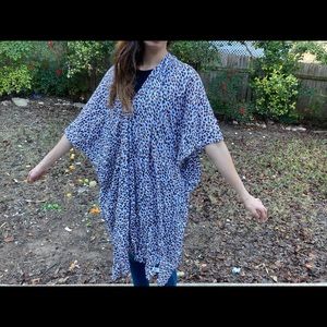 Cheeta print cover up